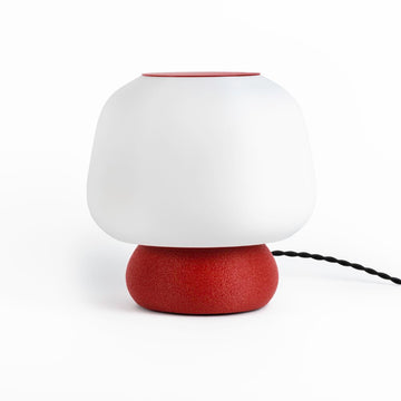 Mushroom Modern Classic Plant-Based PLA 3D Printed Dimmable LED Table Lamp - JONATHAN Y
